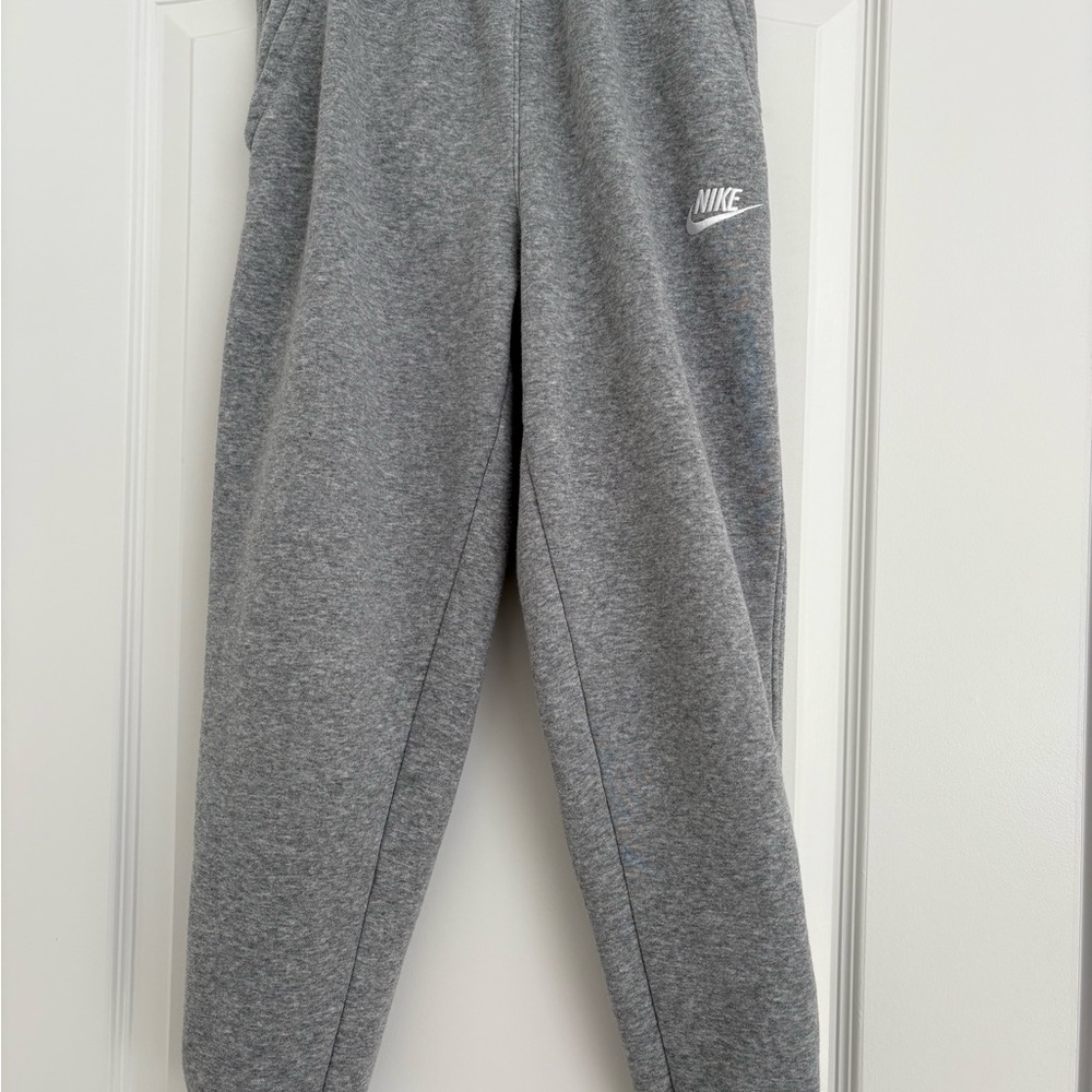 Nike Kids Heather Gray Joggers